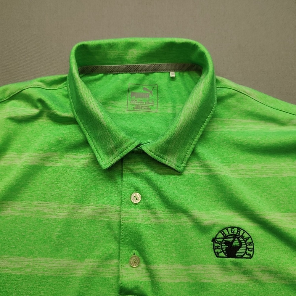 puma Men's green golf polo size‎ xxl mens